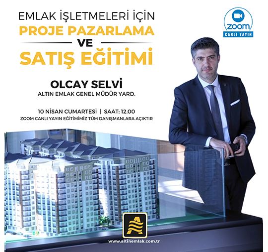 Emlak İşletmeleri İçin Proje Pazarlama ve Satış Eğitimi