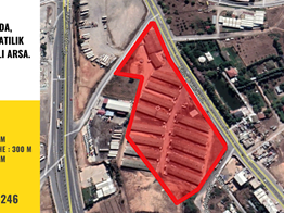 ŞEKERPINAR'DA 33.702 m2 TİCARİ İMARLI ARSA P206591