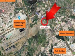 ORHANLI'DA DEPOLAMA İMARLI SATILIK ARSA ( P-208278 )