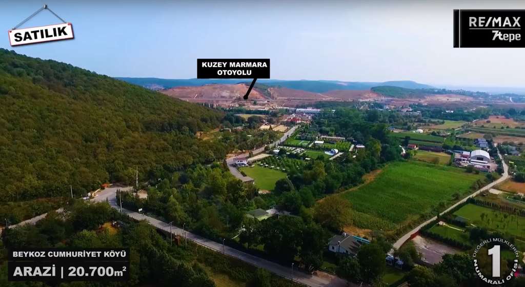 beykoz cumhuriyet koy de riva deresine cepheli ticari amacli