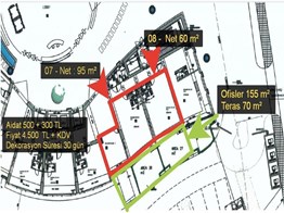 KARTAL KULE KİRALIK DÜKKAN MAĞAZA SHOWROOM OFİS GİRİŞ TERASLI