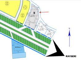 Kayseri-Ankara yolu üzeri 3974 m² akaryakıt istasyonu arsası
