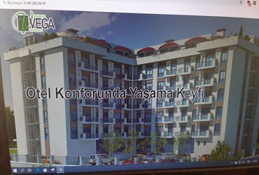 AHG GAYRİMENKUL'DEN VEGA RESİDENCE 1+1 SATILIK DAİRE