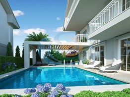 AKARCA SAHİLE 200 MT MESAFEDE SATILIK TAM MÜSTAKİL VİLLA