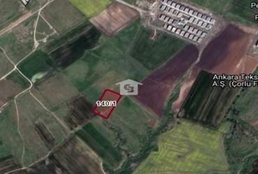 Banka'dan Satılık Çorlu Türkgücü Mah. İmarlı 4915.04 m2 Arsa